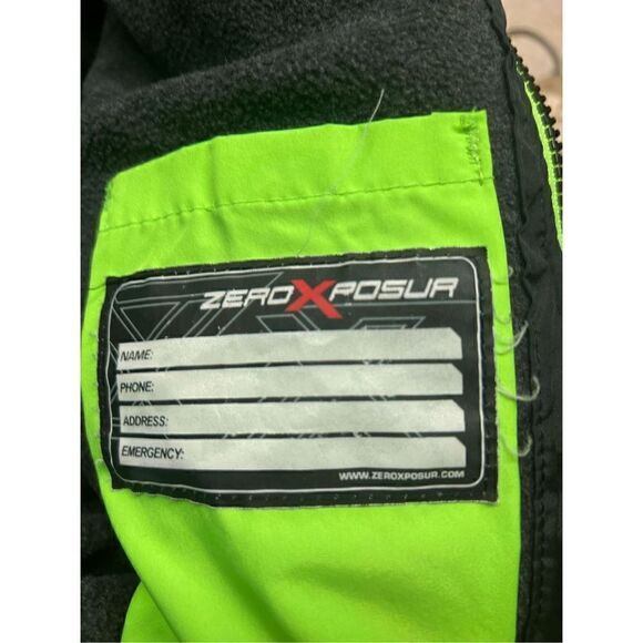 Zero Posur  Camo Youth Boys Winter Jacket Sz L 14/16 - Picture 6 of 6